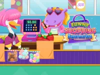 Funny Shopping Supermarket image
