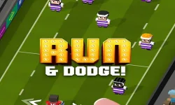 Blocky road runner game image