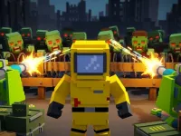 Pixel Zombie Base Defense image