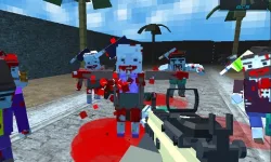 image bg Pixel blocky Combat The SandStorm