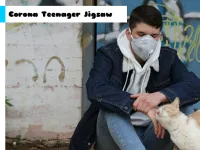 Corona Teenager Jigsaw image