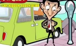 Mr Bean Car Hidden Teddy Bear image