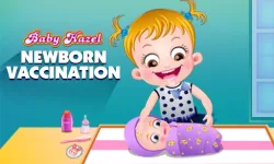 Baby Hazel Newborn Vaccination image