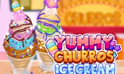 Yummy Churros Ice Cream image