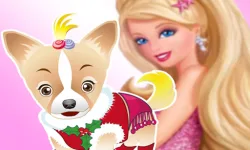 Barbie s Dog Dressup image