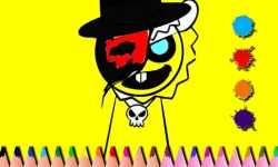 Sprunki Coloring Time image