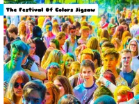 The Festival Of Colors Jigsaw image