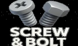screw bolt 3d image