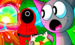 image bg When Sprunki Meet Squid Game