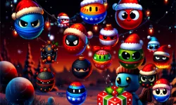 Christmas Rush : Red and Friend Balls image