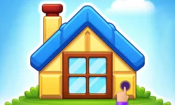 House Build Puzzle Game image