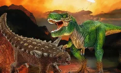Dinosaurs Fight Jigsaw image