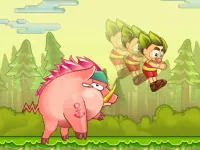 image bg Super Bino Jump Adventure Jungle Game