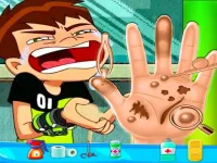 Ben10 Hand Doctor - Free Online Game image