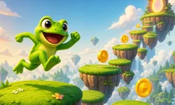 Frog Leap 3D image