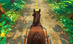 Horse Kart Runner Game image