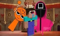 Nextbots on Minecraft Squid Game Sprunki image