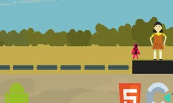 Squid Glass Game 2D image