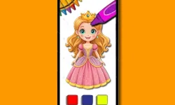 image bg BTS Princess Coloring Book