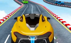 Crazy Car Impossible Sky Tracks image