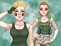image bg Princess Military Fashion
