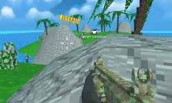 Blocky Combat SWAT Desert Storm Zombie image