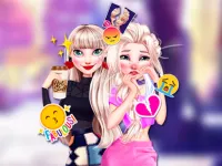 image bg Disney Princess Elsa and Disney Princess Anna