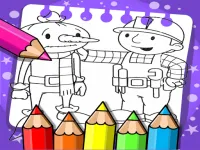 image bg Bob The Builder Coloring Book