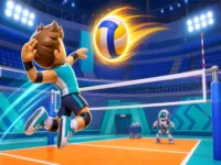 image bg Funny Volleyball
