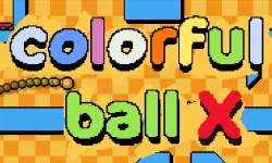 Colorful ball X image