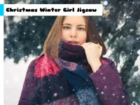 Christmas Winter Girl Jigsaw image