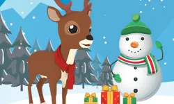 Christmas Deer Jigsaw image