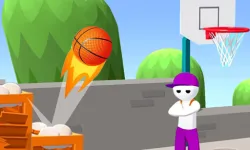 The ball bounces image