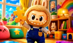 Labubu Jigsaw Puzzle Time image