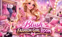Blush Fashion Girl Room image
