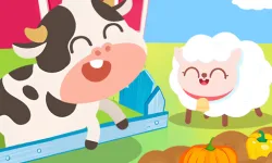 image bg Children Happy Farm DuDu
