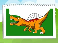 image bg Coloring Book Dinosaurs