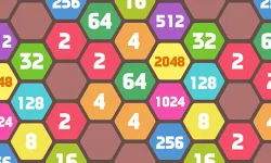 2048 Hexa Merge Block image