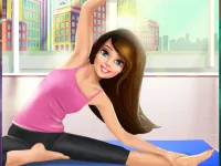 image bg Fitness Gym Girls Dress Up