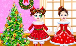 Taylor And Jessica Christmas Party image