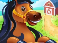 Learning farm animals Educational image