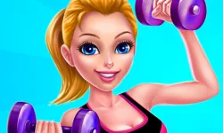 Fitness Girls Dress Up Game image