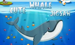 Cute Whale Jigsaw image