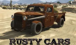 Rusty Cars Jigsaw image