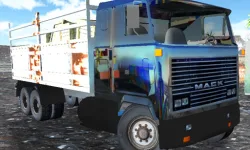 OffRoad Truck In The Rain image