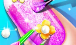Princess Nail Makeup image
