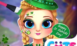 Little Lily St.Patricks Day Photo Shoot image