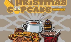 Christmas Cupcake Match 3 image