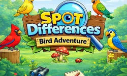 Spot Differences Bird Adventure image