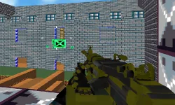 Blocky Combat Swat Fun 3D image